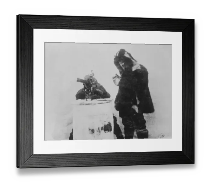 Framed Print : Daring attempt to drift across polar sea. Helplessly locked in ice for twenty four months Framed Print : Daring attempt to drift across polar sea. Helplessly locked in ice for twenty four months