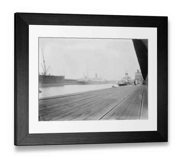 Framed Print : RMS Mauretania and the RMS Ascania ocean liners operated by the British Cunard Liner Framed Print : RMS Mauretania and the RMS Ascania ocean liners operated by the British Cunard Liner
