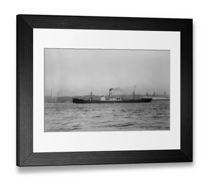 Framed Print : SS City of Naples. June 1926