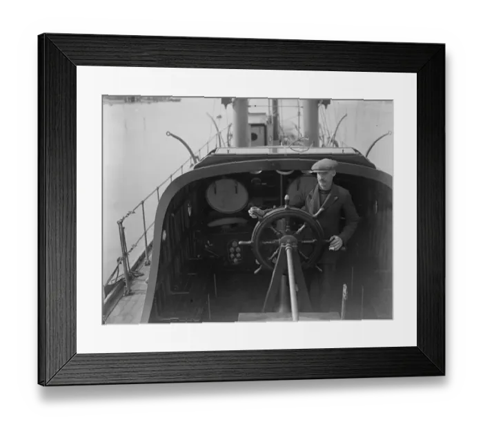 Framed Print : The Worlds largest motor lifeboat, the Princess Mary at Cowes. 23 April 1929 Framed Print : The Worlds largest motor lifeboat, the Princess Mary at Cowes. 23 April 1929