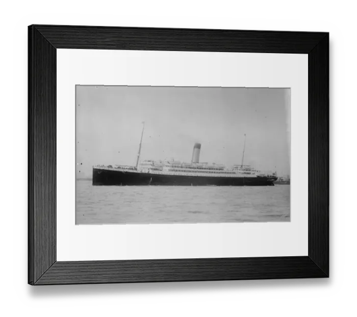 Framed Print : SS Megantic. June 1926 Framed Print : SS Megantic. June 1926