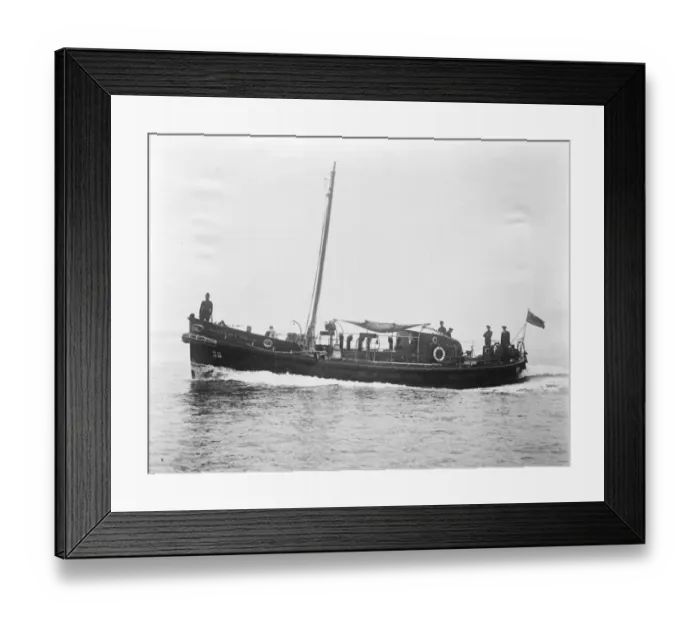 Framed Print : Worlds largest lifeboat, the William and Kate Johnston, launched at New Brighton