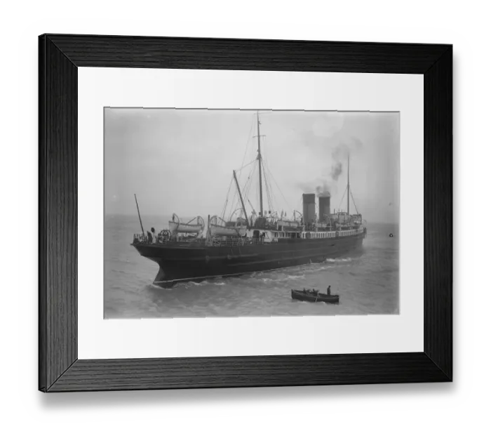 Framed Print : SS Biarritz a cross channel steamer. 1927
