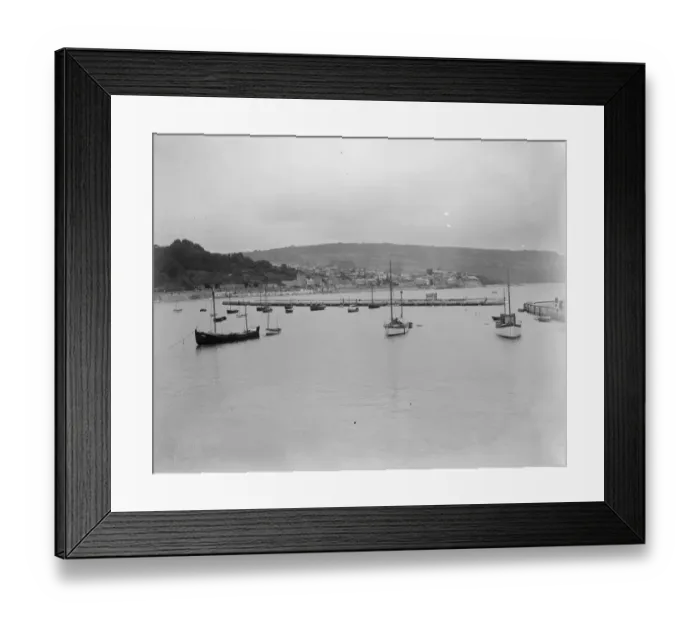 Framed Print : Lyme Regis. 1925 Framed Print : Lyme Regis. 1925