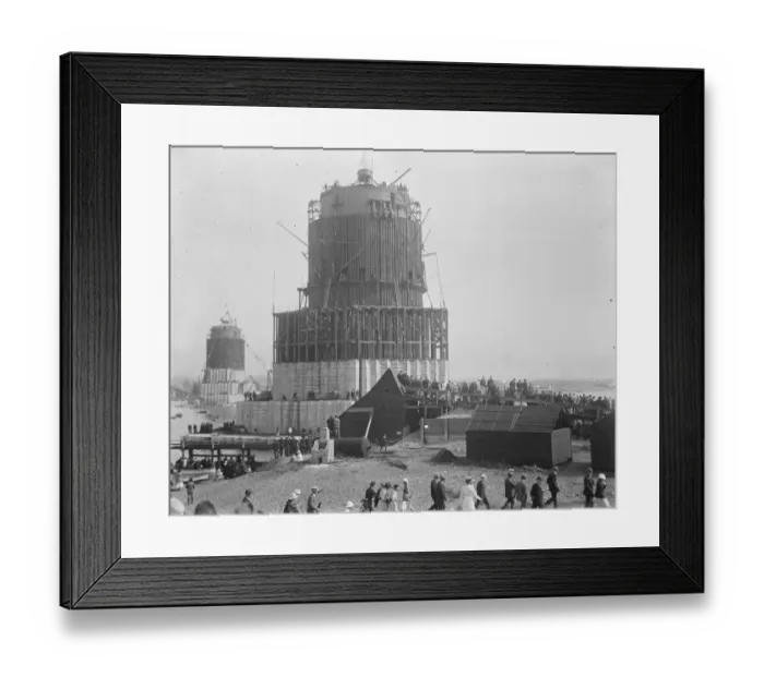Framed Print : British Navys Mysterious tower ship launched at Shoreham on Sunday The tower Framed Print : British Navys Mysterious tower ship launched at Shoreham on Sunday The tower