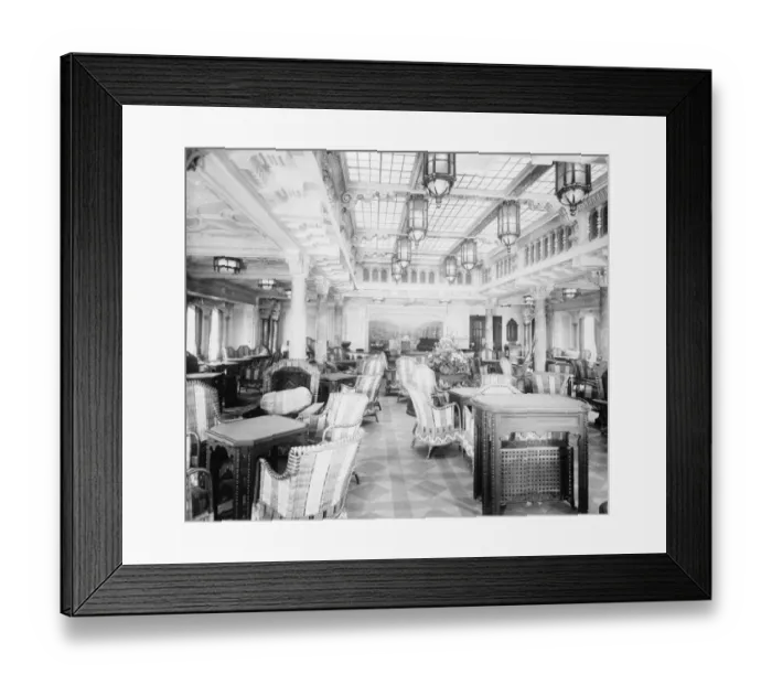 Framed Print : M V Alcantara. The Winter Garden : Lounge. 1927 Framed Print : M V Alcantara. The Winter Garden : Lounge. 1927