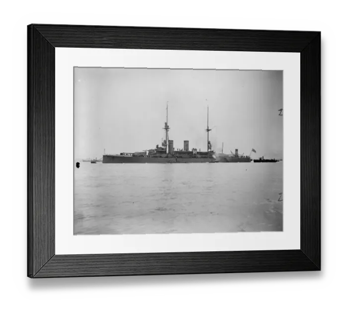 Framed Print : Swedish warships arrive at Sheerness. Sverige ( flagship ). 2 July 1923 Framed Print : Swedish warships arrive at Sheerness. Sverige ( flagship ). 2 July 1923