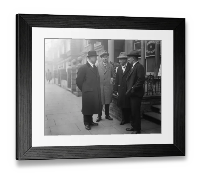 Framed Print : Earls Heir busy canvassing in his constituency Captain Viscount Elveden ( left ) C B
