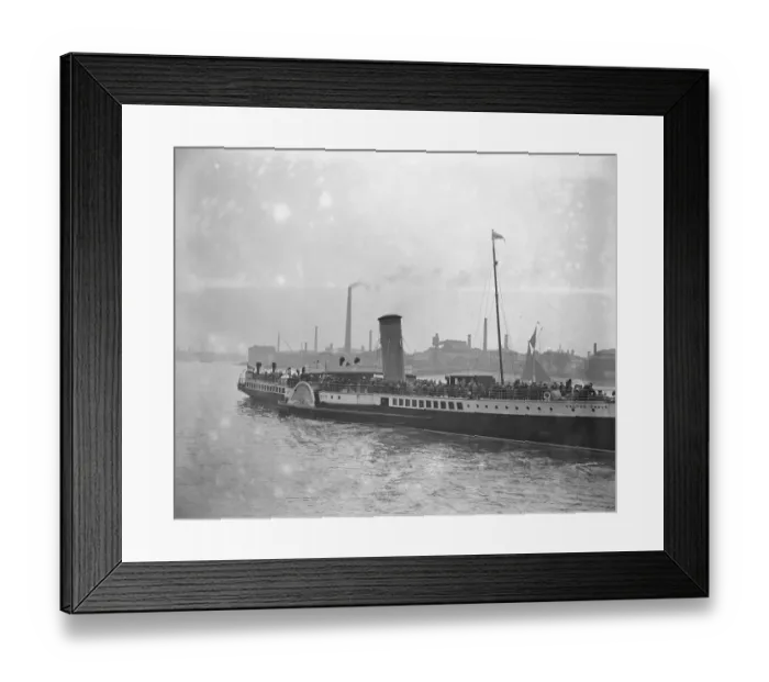 Framed Print : The pleasure steamer Golden Eagle 22 May 1926 Framed Print : The pleasure steamer Golden Eagle 22 May 1926