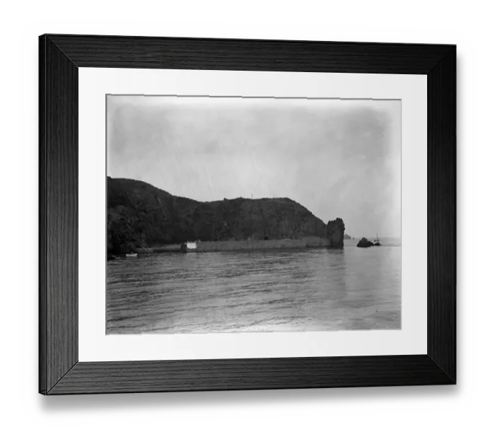 Framed Print : Sark ( Creux ) Harbour. 21 July 1927 Framed Print : Sark ( Creux ) Harbour. 21 July 1927