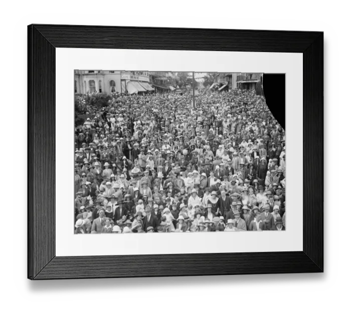 Framed Print : Crowning of carnival King and Queen. The carnival King and Queen were crowned