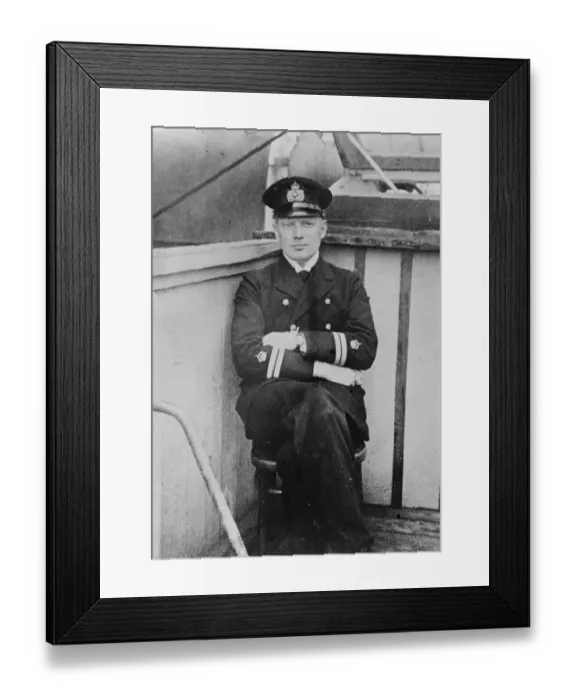 Framed Print : Three U Boat Captains to be tried on serious charges Three U boat commanders who