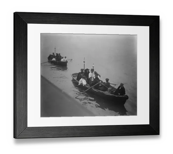 Framed Print : Beating The Bounds On the Water The ceremony of beating the bounds was performed Framed Print : Beating The Bounds On the Water The ceremony of beating the bounds was performed