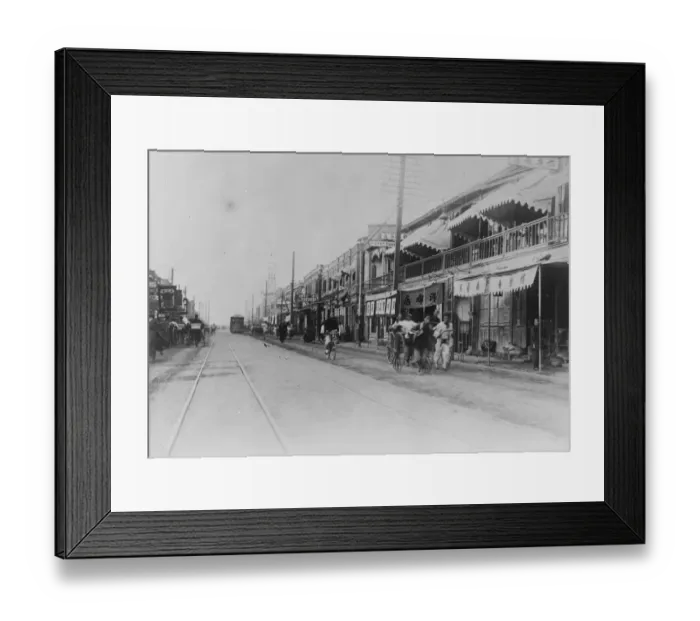 Framed Print : Tientsin a metropolis in northern China 24 December 1925