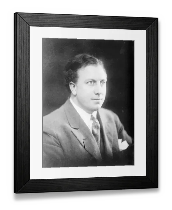 Framed Print : Mr Walter Widdop, the Yorkshire tenor, who will appear during the season of opera