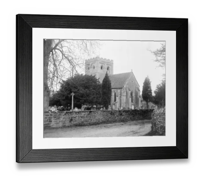 Framed Print : Iffley Church near Oxford. 1926