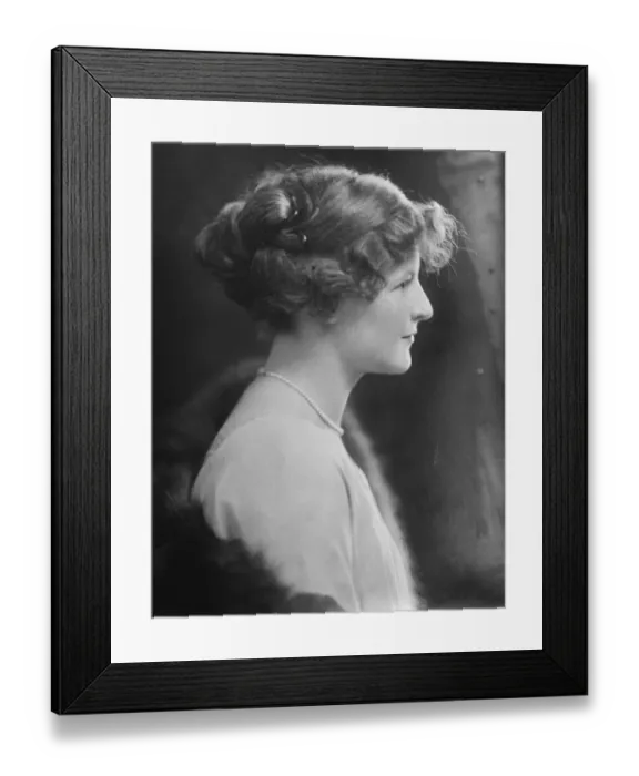 Framed Print : Aline Baroness Ringhoper, Head of the police force in Vienna. 31 August 1926 Framed Print : Aline Baroness Ringhoper, Head of the police force in Vienna. 31 August 1926