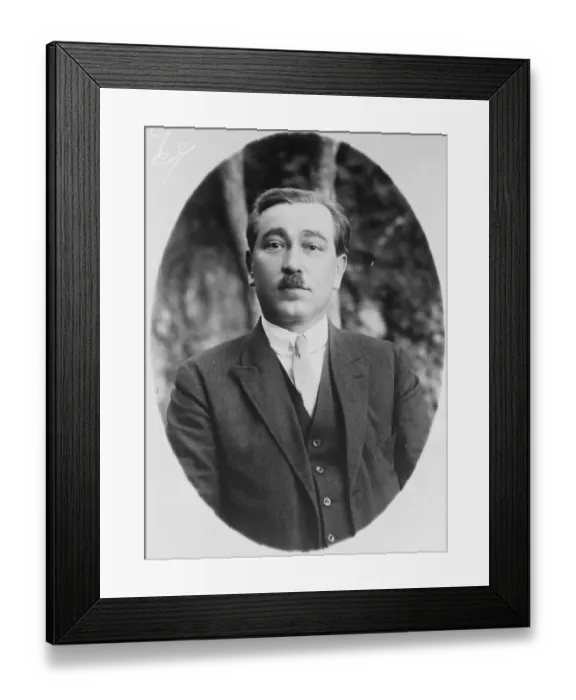Framed Print : A Turkish celebrity. A striking new portrait of General Ismet Pasha. 4 September 1923 Framed Print : A Turkish celebrity. A striking new portrait of General Ismet Pasha. 4 September 1923
