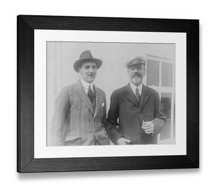 Framed Print : Prince Valdemar and Prince Viggo of Denmark 1925 Framed Print : Prince Valdemar and Prince Viggo of Denmark 1925