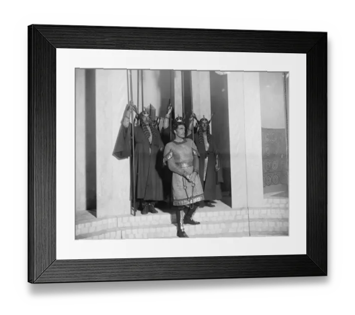 Framed Print : Henry Ainley in a new poetic masterpiece, Hassan at his Majestys Theatre Framed Print : Henry Ainley in a new poetic masterpiece, Hassan at his Majestys Theatre