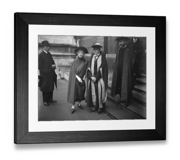 Framed Print : Independent victory in London University Election Dr Graham Little ( Ind ) was Framed Print : Independent victory in London University Election Dr Graham Little ( Ind ) was