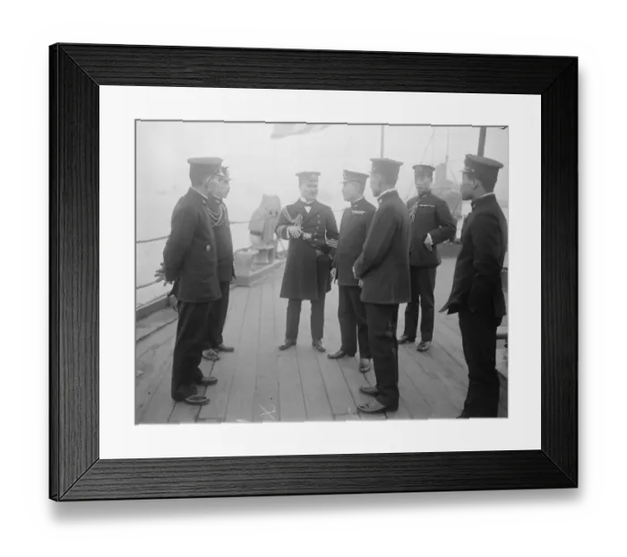 Framed Print : Japanese Naval visit to England. The Japanese Training Squadron consisting of the cruisers Yakumo Framed Print : Japanese Naval visit to England. The Japanese Training Squadron consisting of the cruisers Yakumo