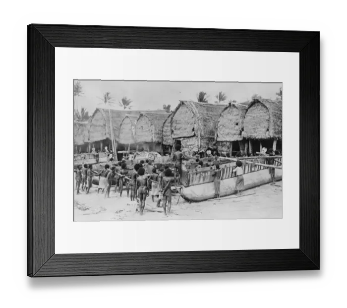 Framed Print : Great Island to be explored British Pacific Science Expedition Sails for Papua Framed Print : Great Island to be explored British Pacific Science Expedition Sails for Papua