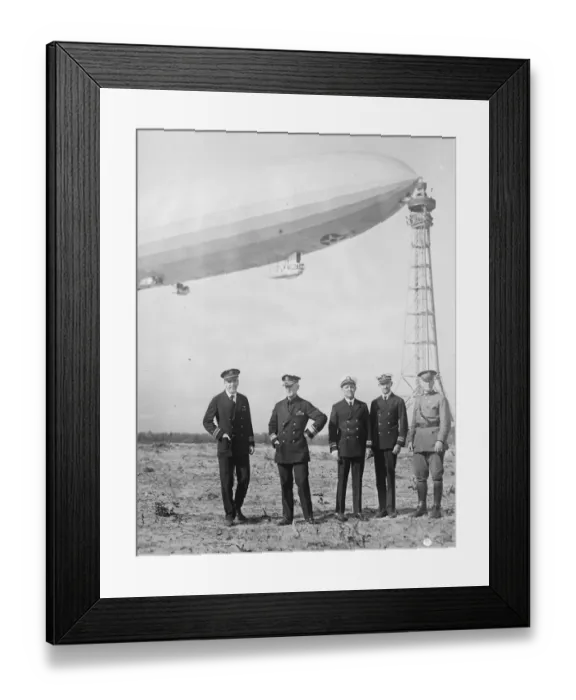 Framed Print : Just before the airship, Shenandoah started cross country. The giant Shenandoah Framed Print : Just before the airship, Shenandoah started cross country. The giant Shenandoah