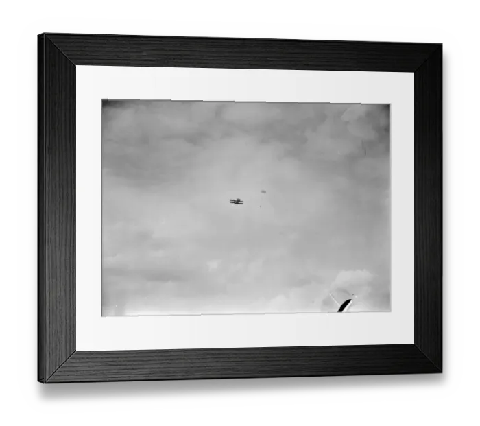 Framed Print : Crown Prince of Japan at Aldershot. A descent from an aeroplane, one of the spectacles Framed Print : Crown Prince of Japan at Aldershot. A descent from an aeroplane, one of the spectacles