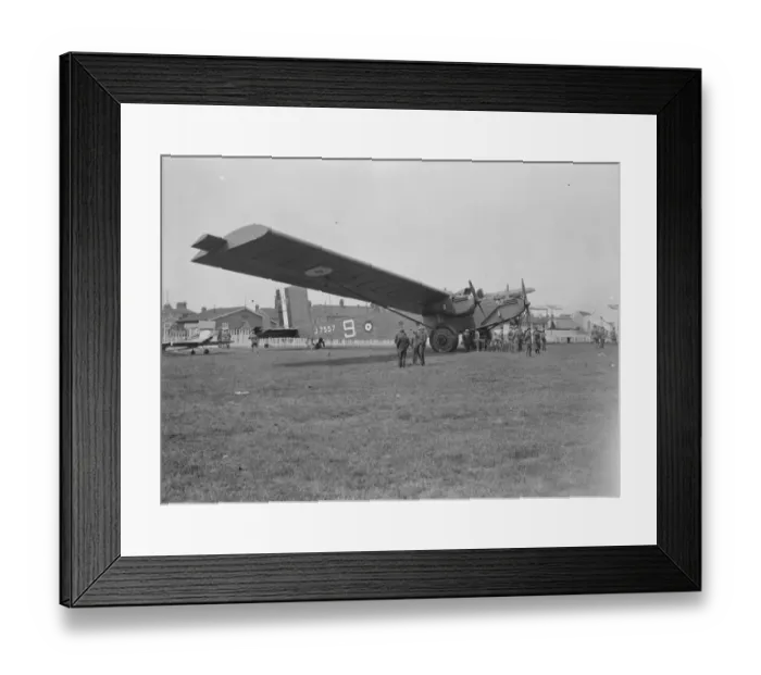 Framed Print : The RAF Display at Hendon Beardmore Inflexible ( Three-engined experimental transport )
