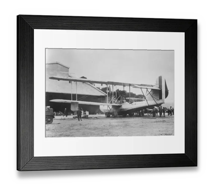 Framed Print : American seaplane found after having been missing 10 days Seaplane P N ! photographed Framed Print : American seaplane found after having been missing 10 days Seaplane P N ! photographed