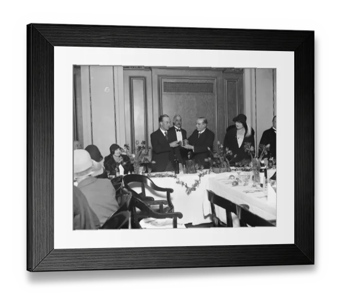 Framed Print : A Mug for Alan Cobham. Mr Alan Cobham, the hero of the London to Cape and back flight