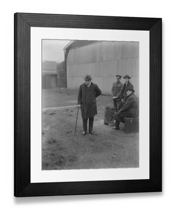 Framed Print : Remarkable tests of aircraft safety tanks An aircraft safety tank competition was