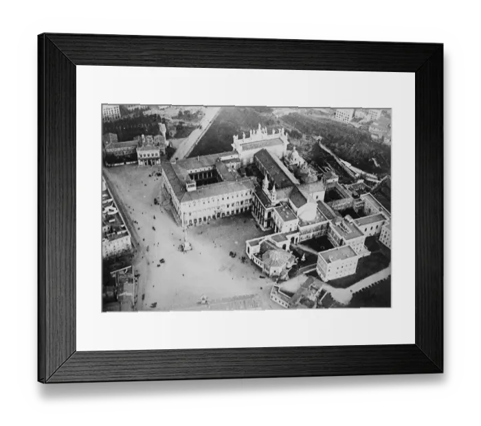 Framed Print : Rome from the air. View of the church of St John Lateran. 7 May 1923