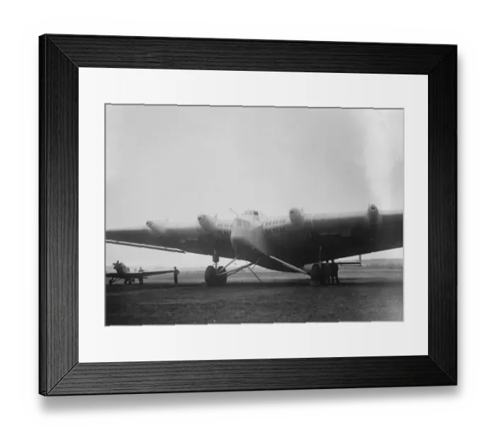 Framed Print : The Junkers G 38. 14 November 1929 Framed Print : The Junkers G 38. 14 November 1929