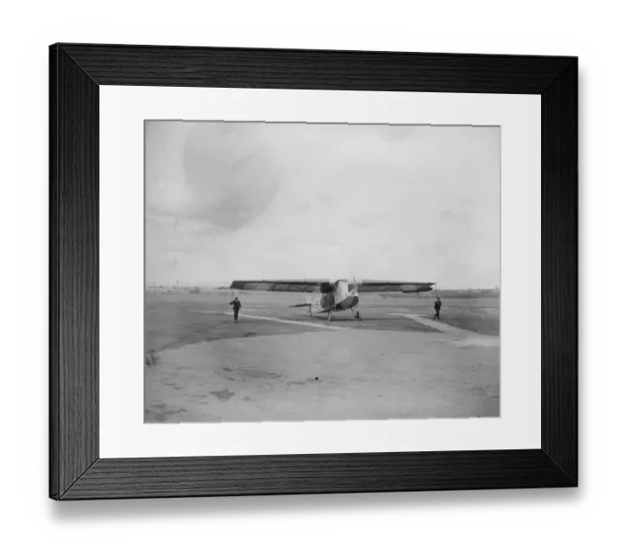 Framed Print : Fokker aeroplane on Dutch air service 15 May 1923 Framed Print : Fokker aeroplane on Dutch air service 15 May 1923