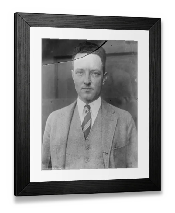 Framed Print : Commander Byrds attempt to fly the Atlantic. A recent portrait of Com Byrd. 25 Framed Print : Commander Byrds attempt to fly the Atlantic. A recent portrait of Com Byrd. 25