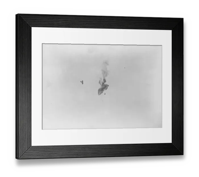 Framed Print : Saturdays Great Air Force Pageant at Hendon Attack upon and destruction of a kite balloon Framed Print : Saturdays Great Air Force Pageant at Hendon Attack upon and destruction of a kite balloon