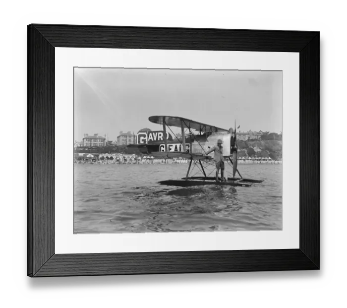 Framed Print : First International Seaplane Race at Bournemouth Captain Hammersley ( Great Britain Framed Print : First International Seaplane Race at Bournemouth Captain Hammersley ( Great Britain