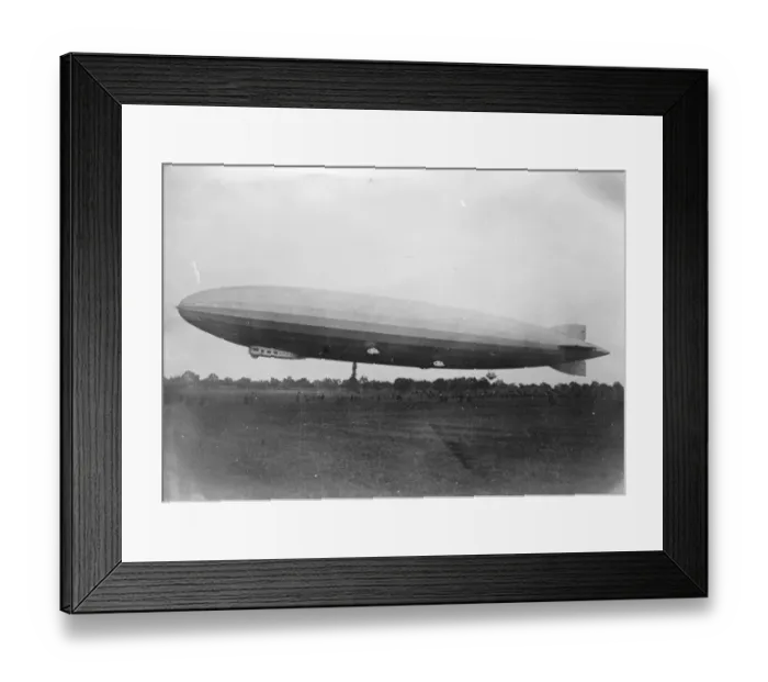 Framed Print : Z R 3 built by the Germans for America by the German Freiedrichshafen 29 September 1924 Framed Print : Z R 3 built by the Germans for America by the German Freiedrichshafen 29 September 1924