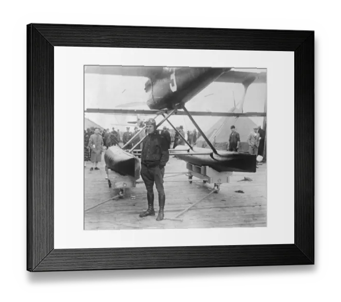 Framed Print : Winner of Schneider cup race Lt James H Doolittle, Us Army, with the Curtiss Framed Print : Winner of Schneider cup race Lt James H Doolittle, Us Army, with the Curtiss