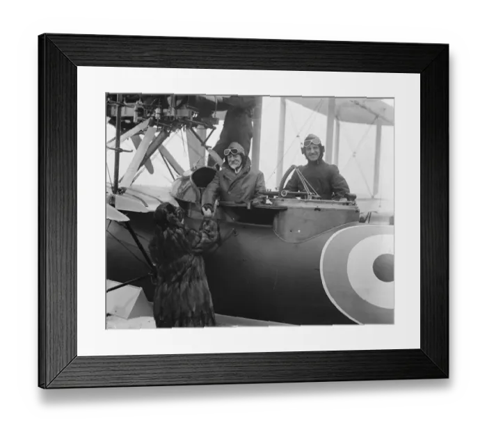 Framed Print : Launch of new Australian supermarine napier flying boat Seagull at Southampton Framed Print : Launch of new Australian supermarine napier flying boat Seagull at Southampton
