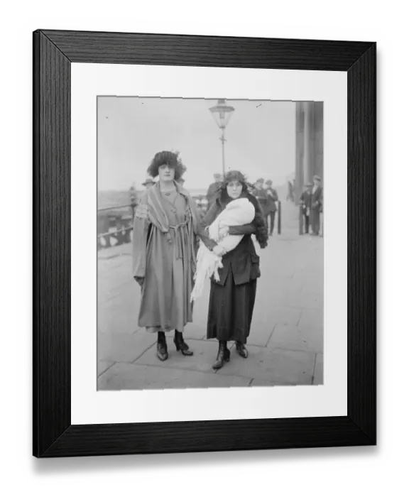 Framed Print : Latest Photographs From Scene of Great Airship Disaster R38 ZR-2 Mrs W Julius Steal Framed Print : Latest Photographs From Scene of Great Airship Disaster R38 ZR-2 Mrs W Julius Steal
