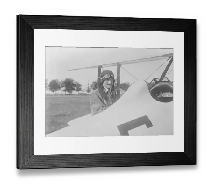 Framed Print : International Air Race M Lasne winner of the International race for the Deutsch Framed Print : International Air Race M Lasne winner of the International race for the Deutsch