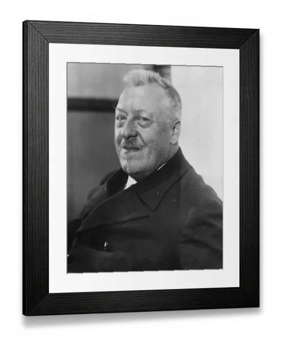 Framed Print : Dr Hugo Eckener. Commander of Graf Zeppelin. 1929 Framed Print : Dr Hugo Eckener. Commander of Graf Zeppelin. 1929