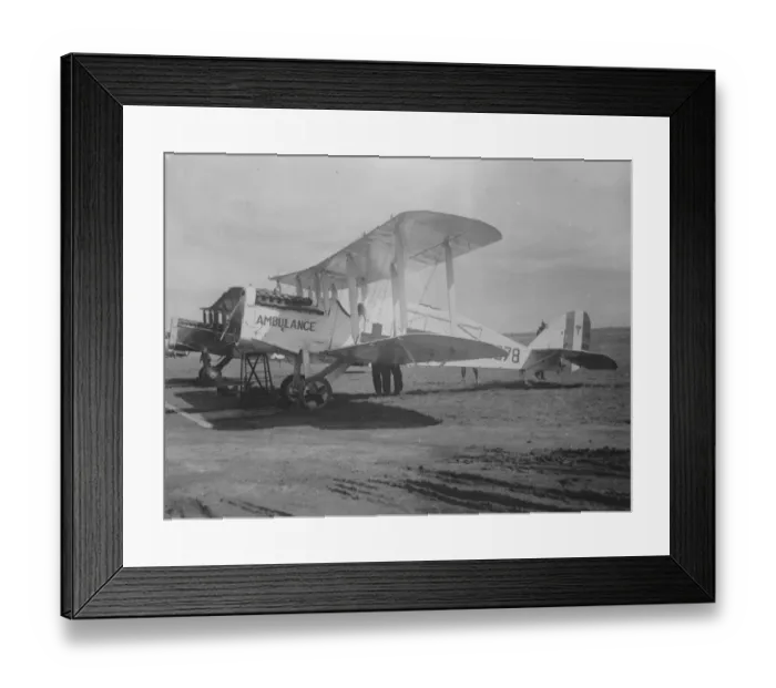 Framed Print : AN aerial ambulance belonging to the American red cross 18 October 1920 Framed Print : AN aerial ambulance belonging to the American red cross 18 October 1920