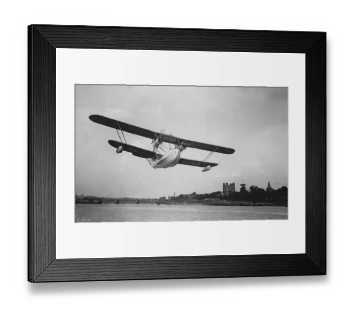 Framed Print : All metal air liners to link the Empire : huge British machine makes a successful Baltic cruise Framed Print : All metal air liners to link the Empire : huge British machine makes a successful Baltic cruise
