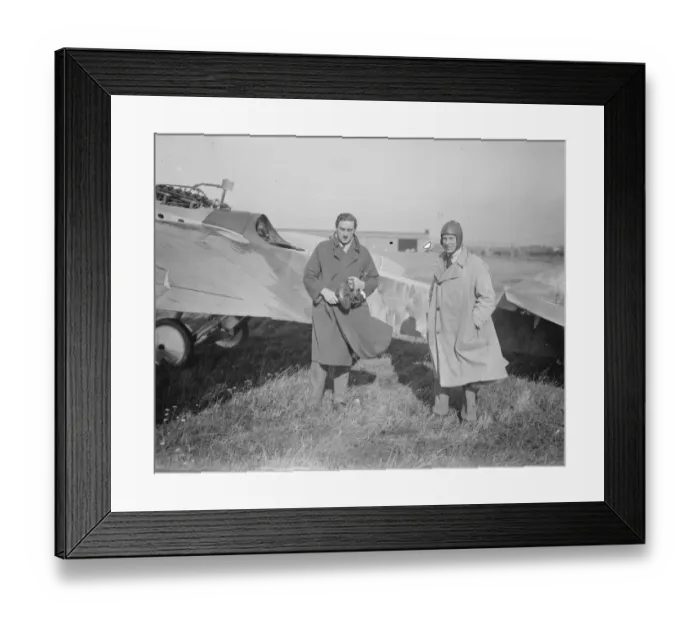 Framed Print : Mr F Courtney tests a bird like side car monoplane at Croydon Mr F Courtney Framed Print : Mr F Courtney tests a bird like side car monoplane at Croydon Mr F Courtney