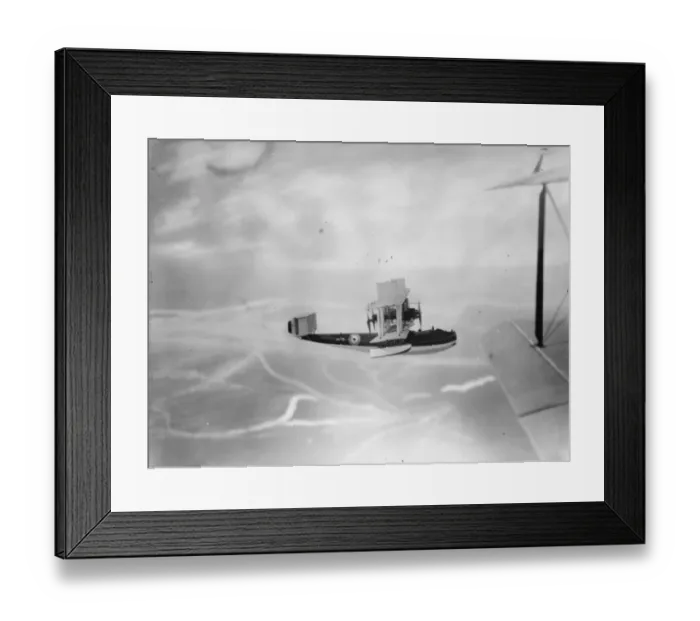 Framed Print : The Skyship The largest flying boat in the world, the Atlanta which was designed Framed Print : The Skyship The largest flying boat in the world, the Atlanta which was designed
