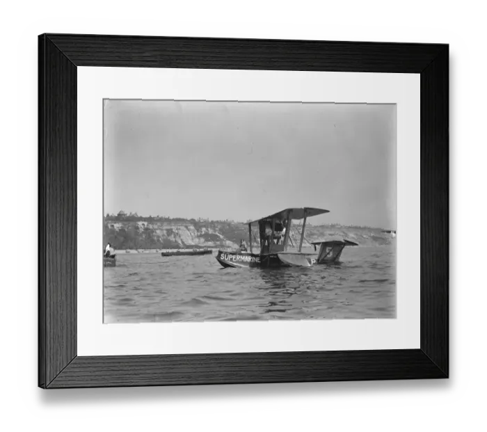 Framed Print : First International Seaplane Race at Bournemouth Squadron Commander B D Hobbs Ds O Framed Print : First International Seaplane Race at Bournemouth Squadron Commander B D Hobbs Ds O